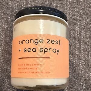 Bath & Body Works Orange Zest & Sea Spray Candle